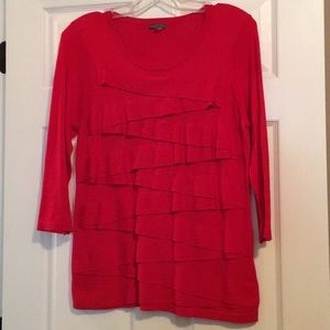 Vince Camuto Red Sweater